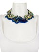 Mignonne Gavigan Crystal & Bead Collar Necklace