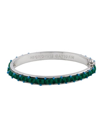 Mignonne Gavigan Bead & Thread Bangle Bracelet