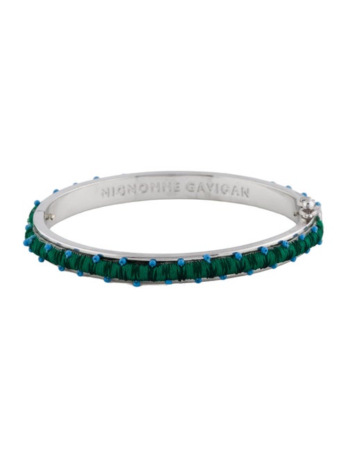 Mignonne Gavigan Bead & Thread Bangle Bracelet