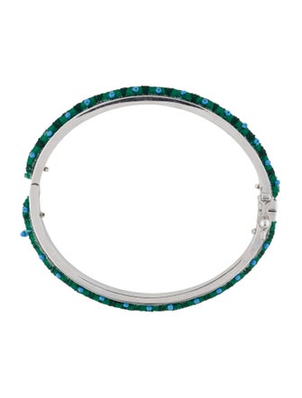 Mignonne Gavigan Bead & Thread Bangle Bracelet