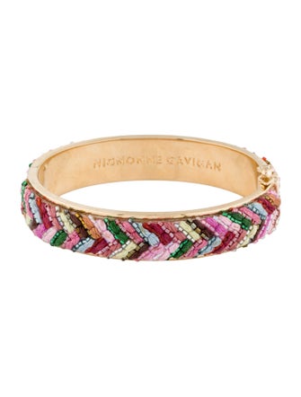 Mignonne Gavigan Embroidered Bangle Bracelet