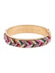 Mignonne Gavigan Embroidered Bangle Bracelet