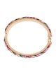 Mignonne Gavigan Embroidered Bangle Bracelet