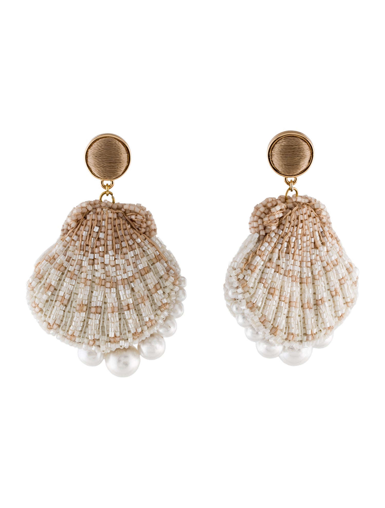 Mignonne Gavigan Faux Pearl Ariel Drop Earrings