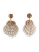 Mignonne Gavigan Faux Pearl Ariel Drop Earrings