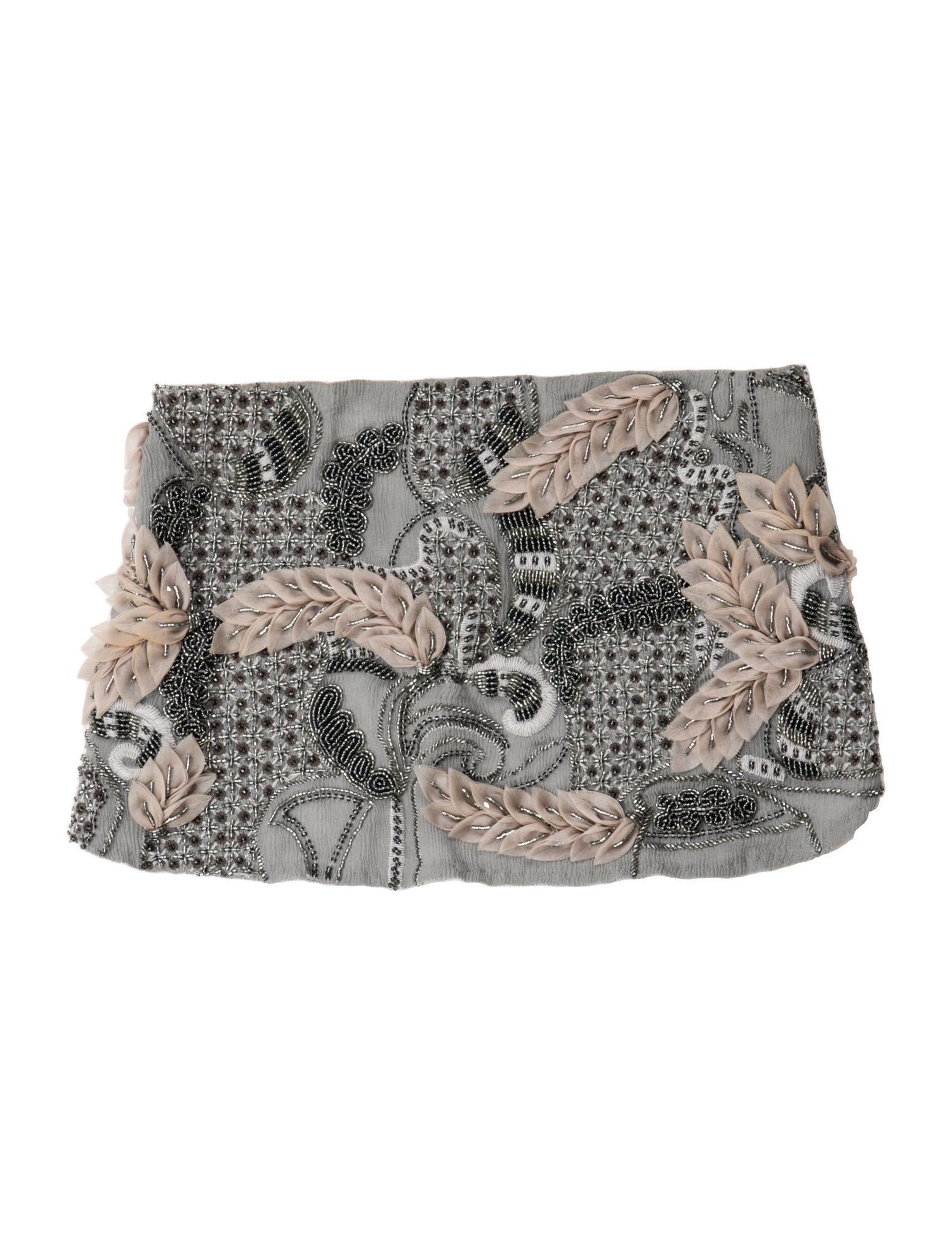 Mignonne Gavigan Silk Patterned Scarf