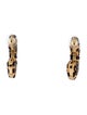 Mignonne Gavigan Thread Mini Leopard Hoop Earrings