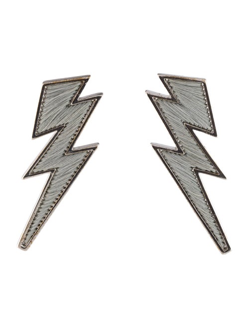 Mignonne Gavigan Thread Lightening Bolt Drop Earring