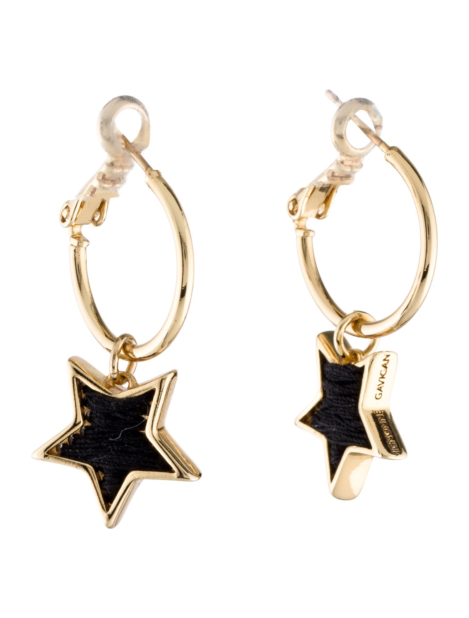 Mignonne Gavigan Thread Star Hoop Earring