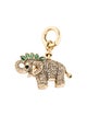 Mignonne Gavigan Crystal Elephant Charm Pendant