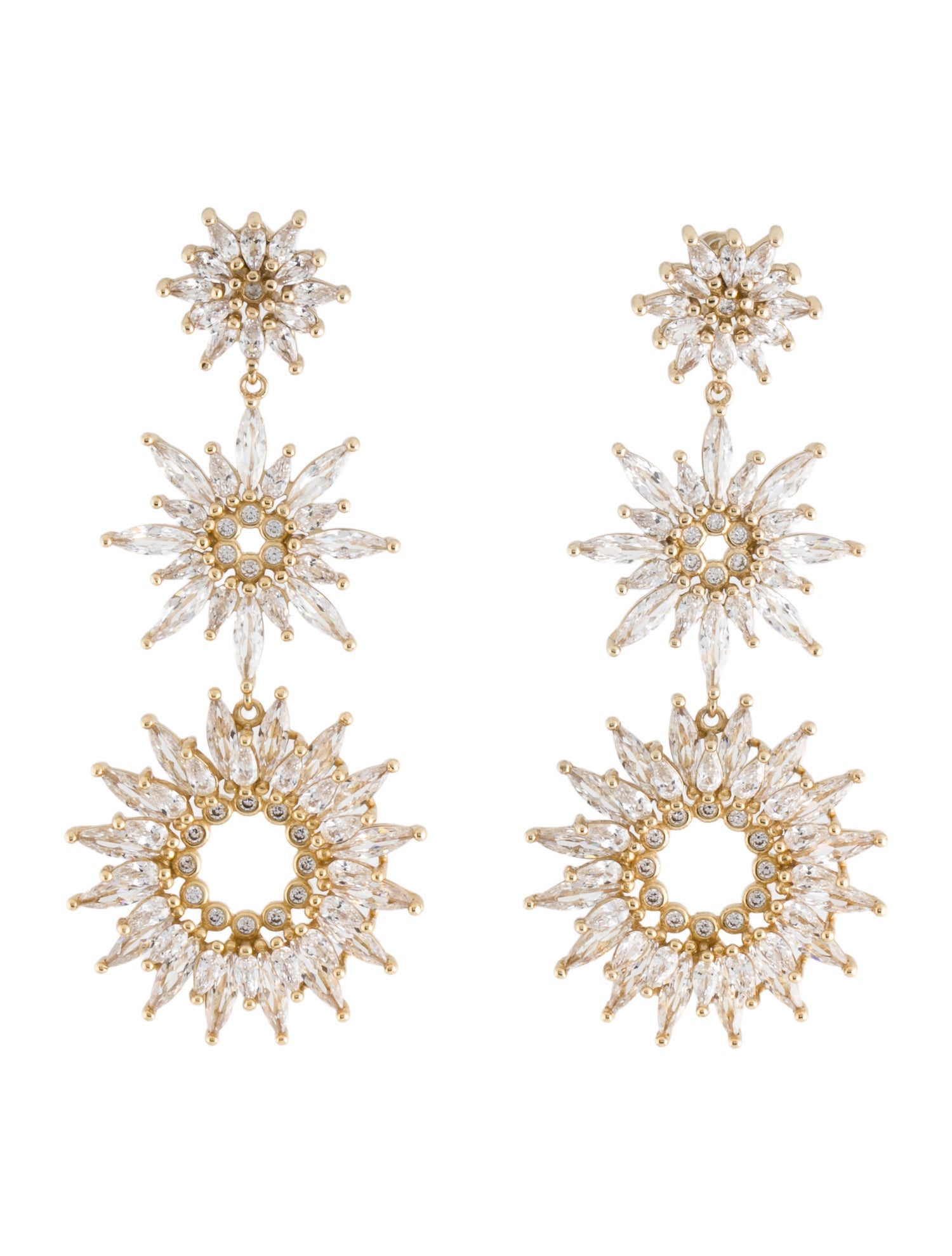 Mignonne Gavigan Crystal Lux Ines Drop Earrings