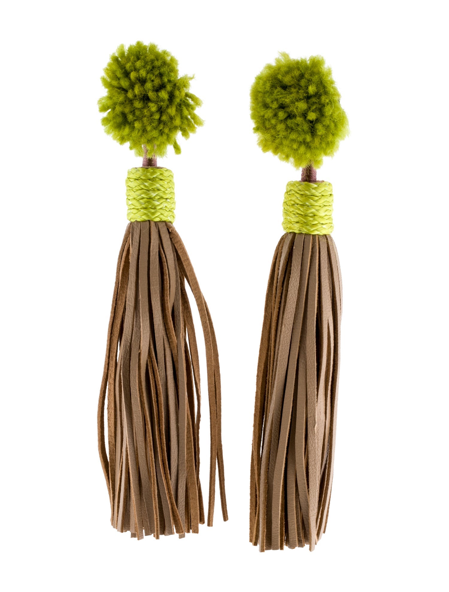 Mignonne Gavigan Leather 'Audrey' Tassel Earrings