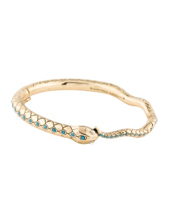 Mignonne Gavigan Textured Snake Bangle Bracelet