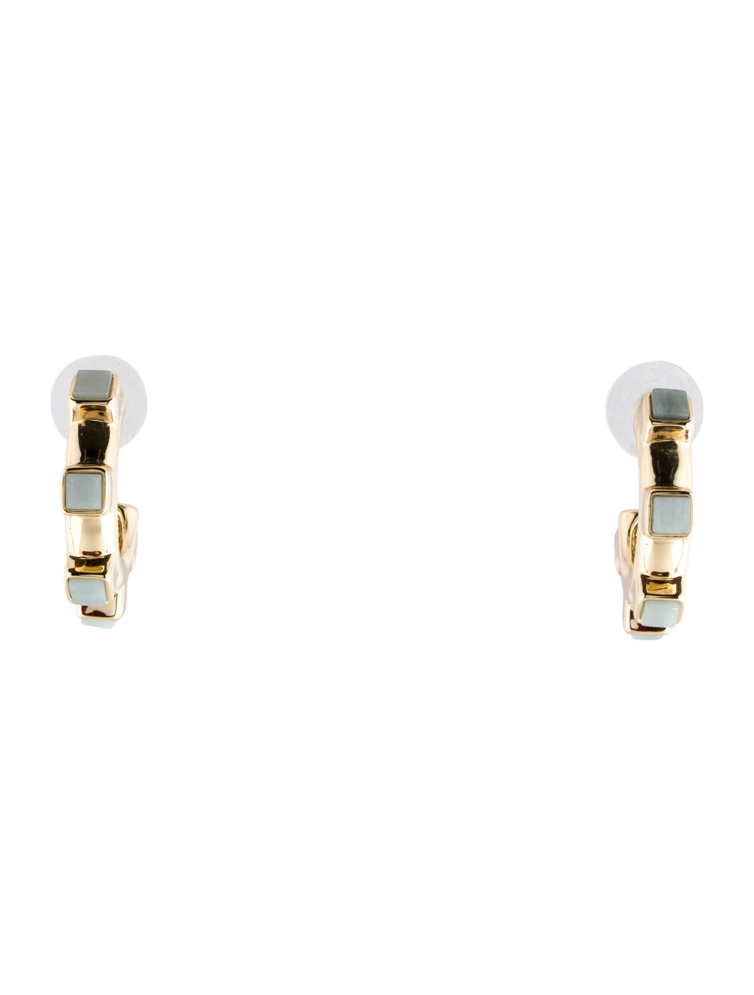 Mignonne Gavigan Studded Hoop Earrings