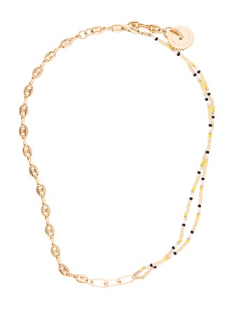 Mignonne Gavigan Beaded Double Chain Necklace