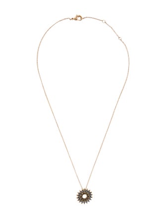 Mignonne Gavigan Crystal Madeline Burst Pendant Necklace