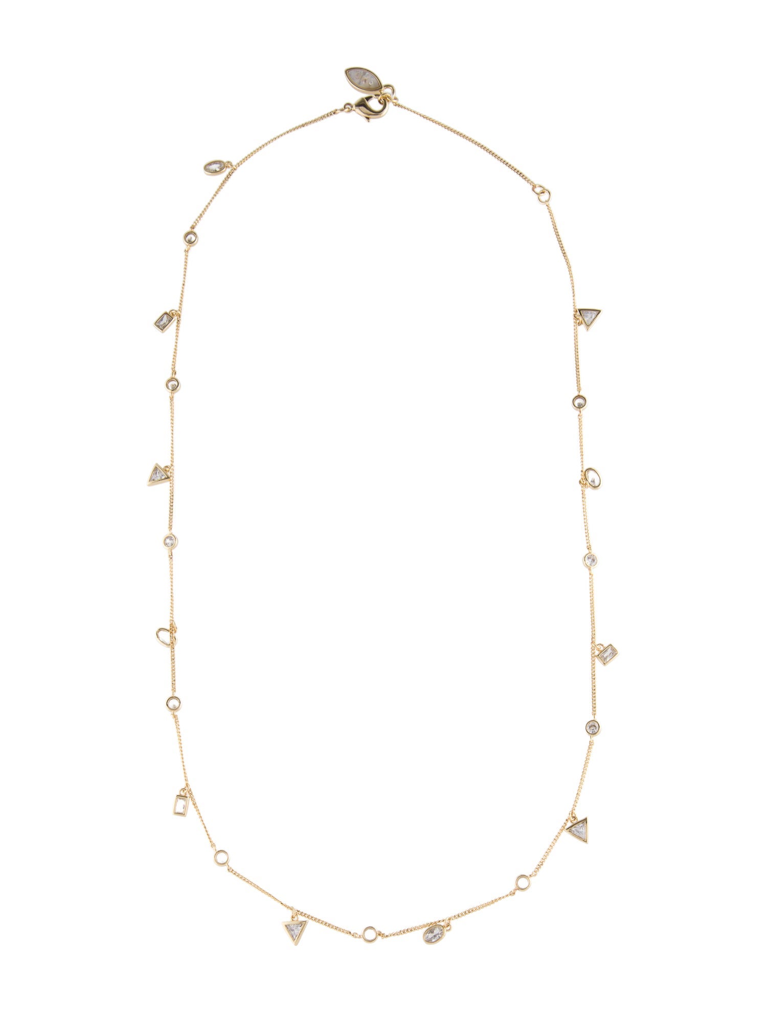 Mignonne Gavigan Mother of Pearl & Crystal Infinity Shaker Necklace
