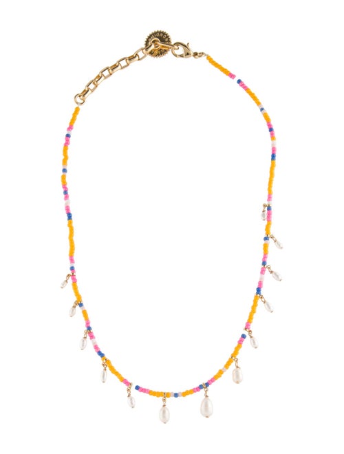 Mignonne Gavigan Pearl & Bead 'Kai' Collar Necklace