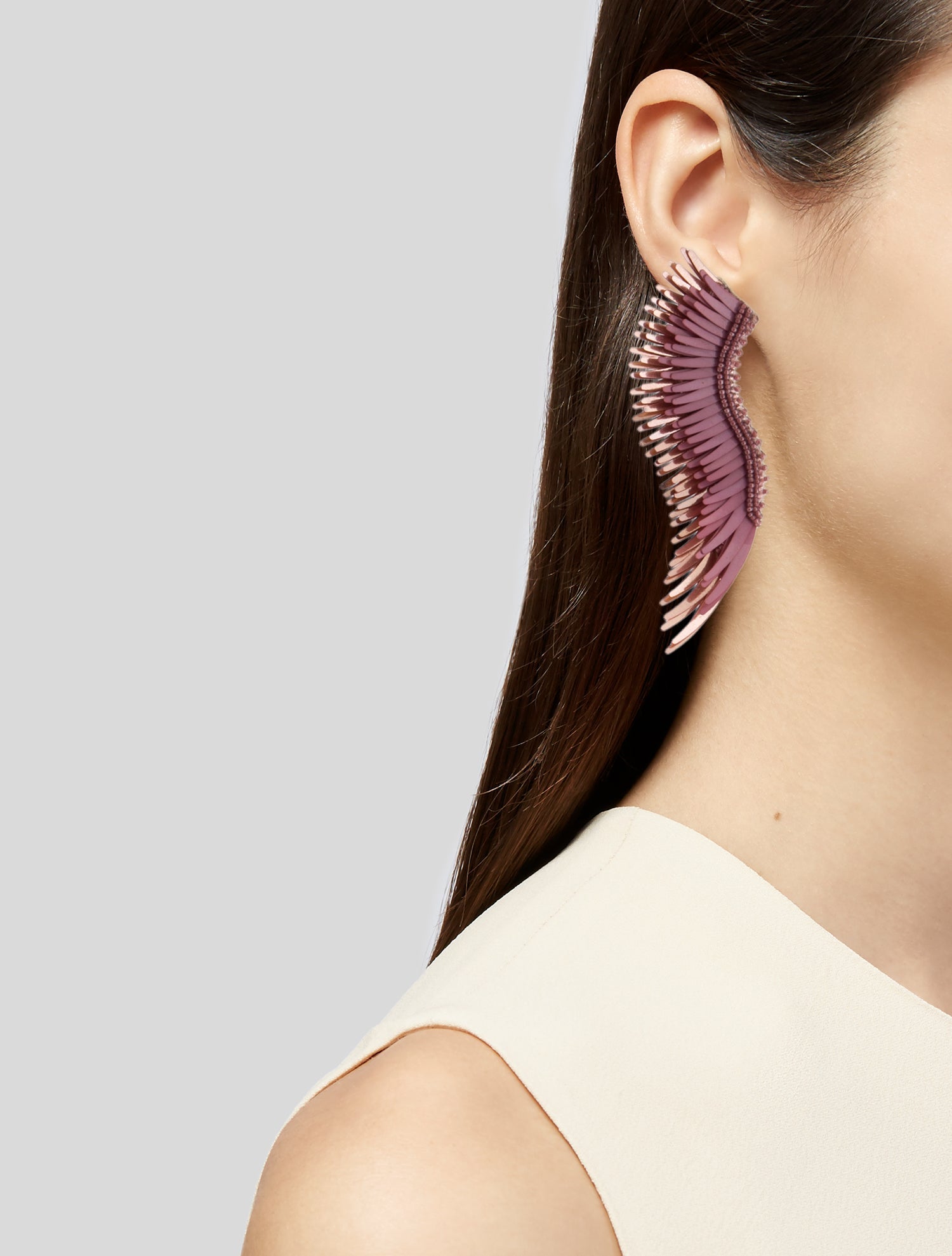 Mignonne Gavigan Bead & Sequins "Madeline" Drop Earrings