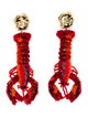 Mignonne Gavigan Beaded Lobster Drop Earrings