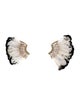 Mignonne Gavigan Lux Feather Mini Madeline Earrings
