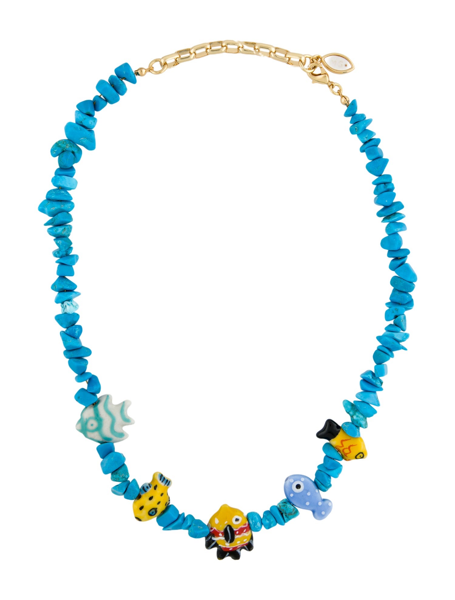 Mignonne Gavigan Calista Fish Beaded Necklace