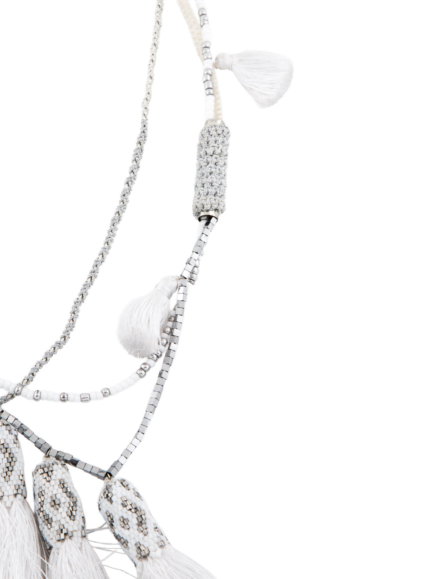 Mignonne Gavigan Beaded & Tassel Carrie Multistrand Necklace