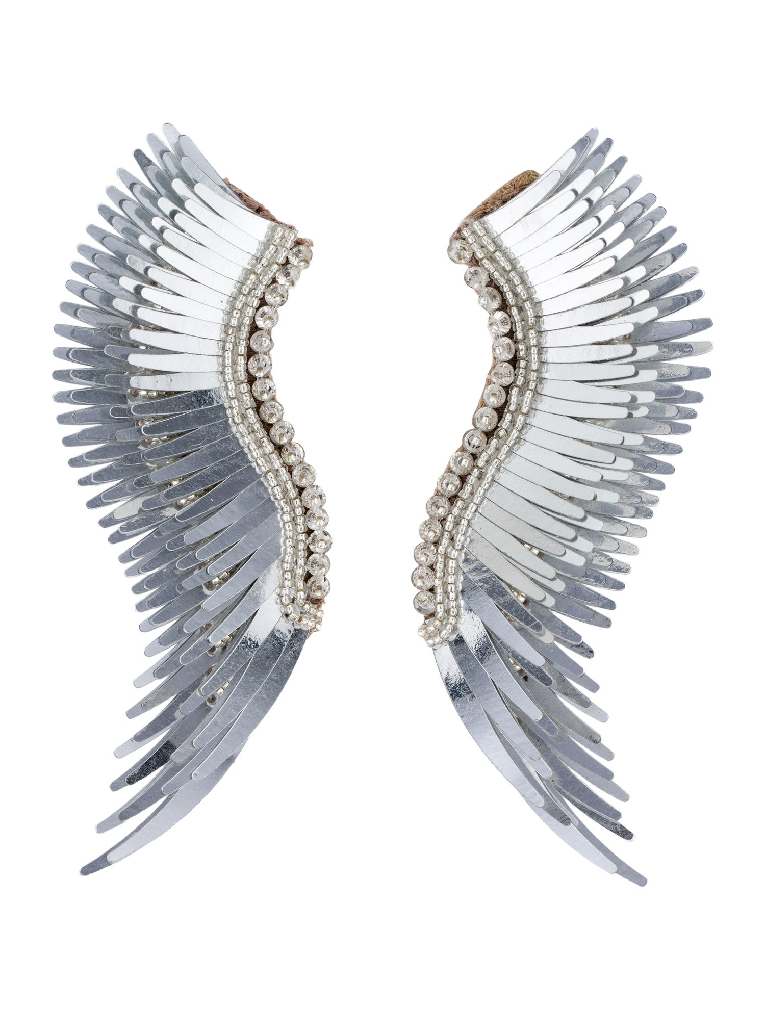 Mignonne Gavigan Madeline Leather, Bead & Sequin Statement Earrings