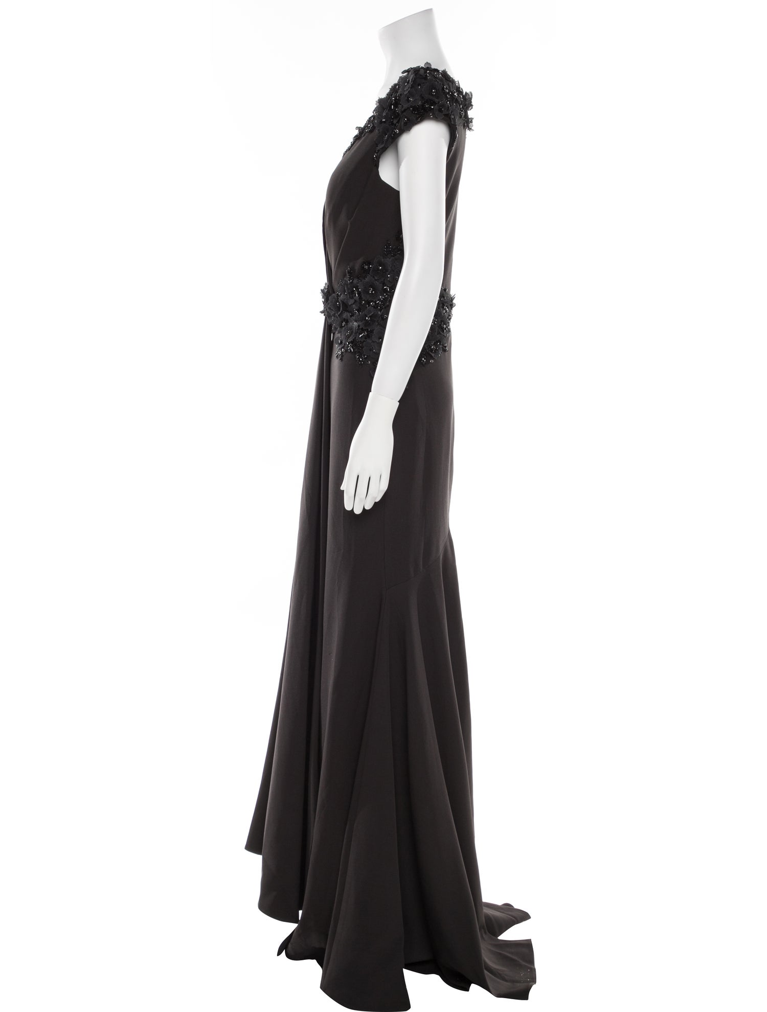 MGNY V-Neck Long Dress w/ Tags