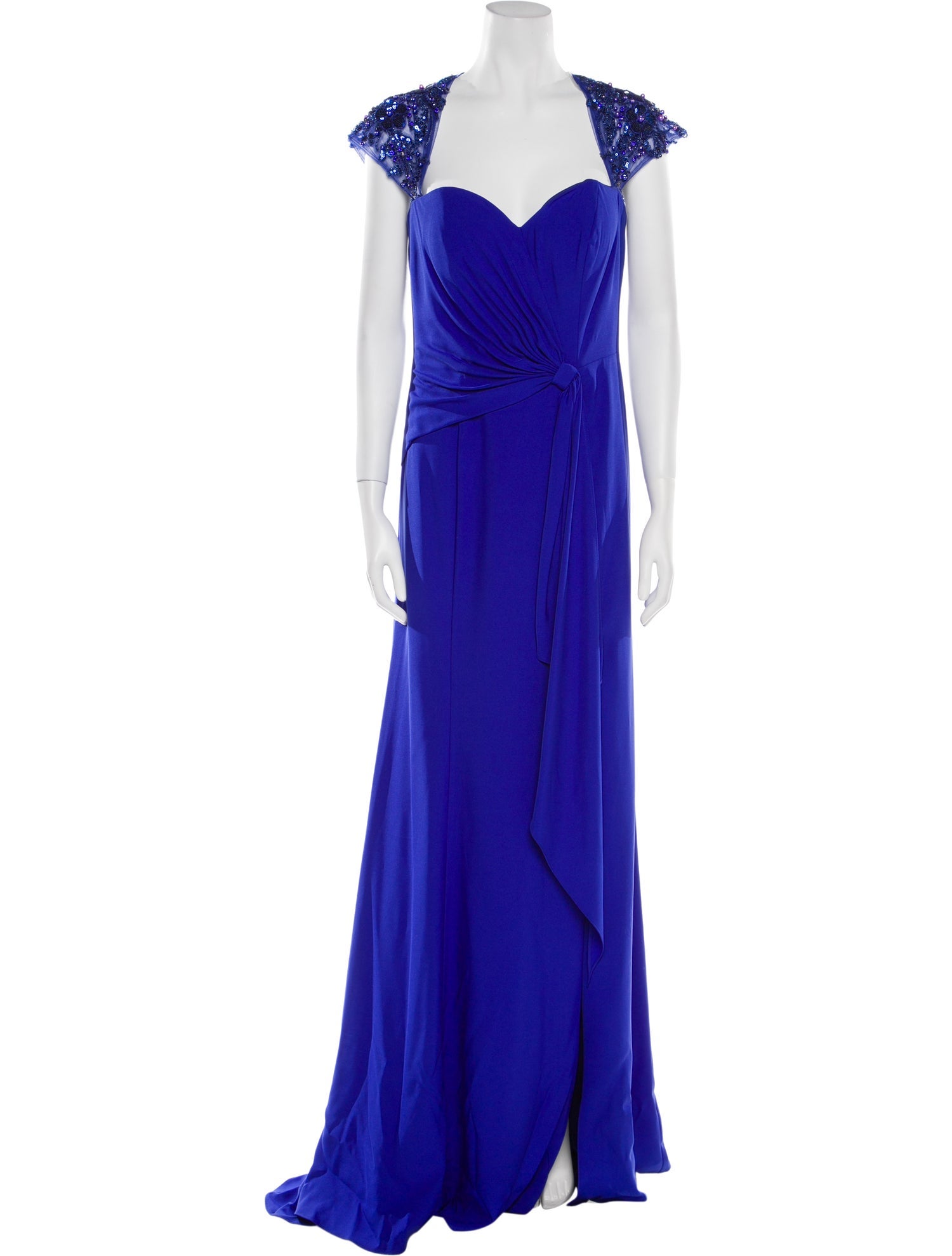 MGNY V-Neck Long Dress w/ Tags