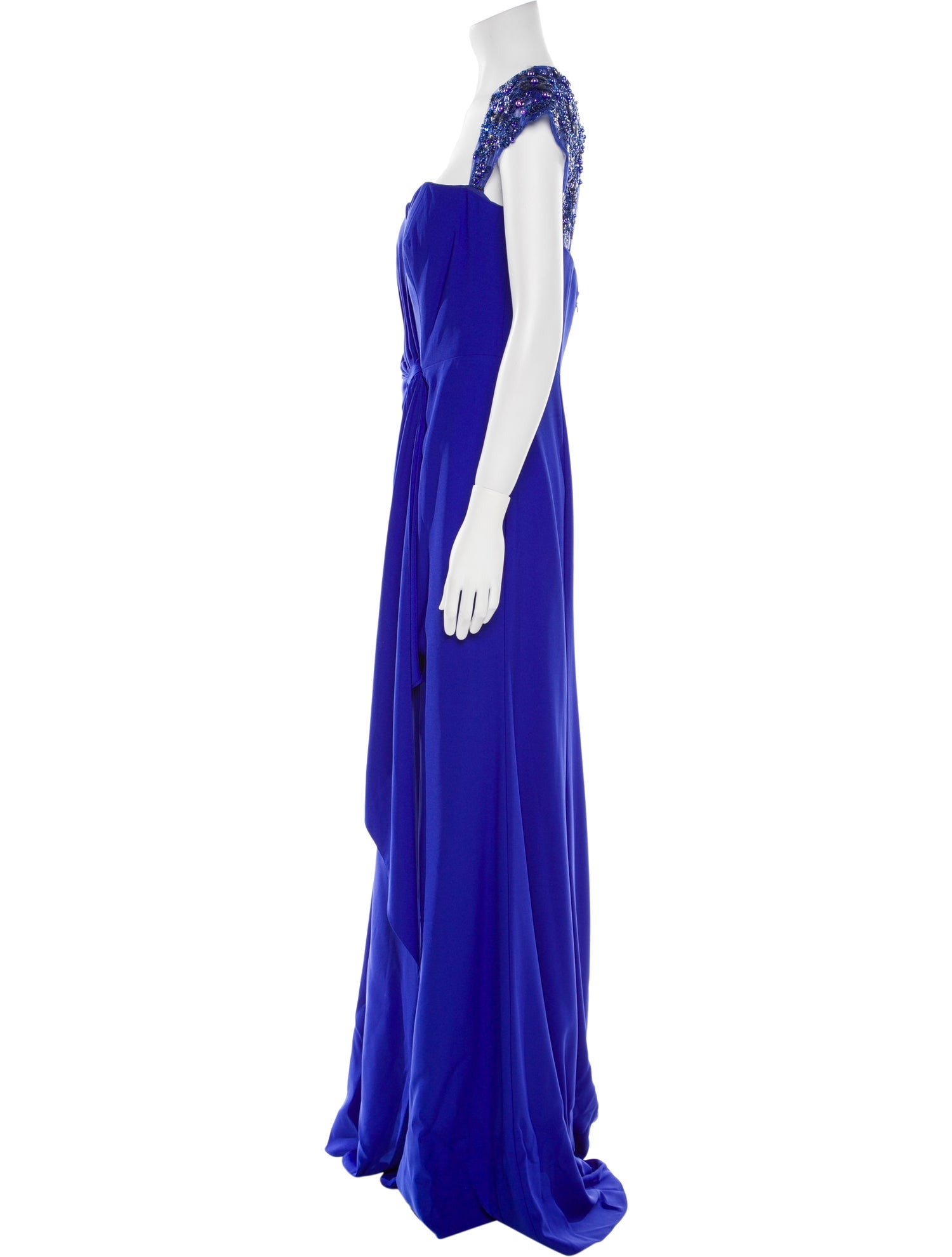 MGNY V-Neck Long Dress w/ Tags