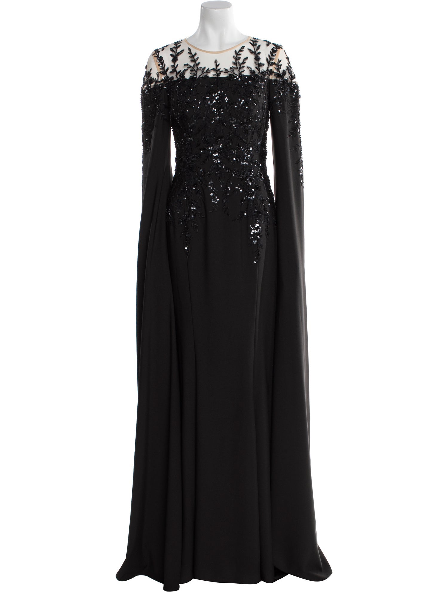 MGNY Crew Neck Long Dress w/ Tags