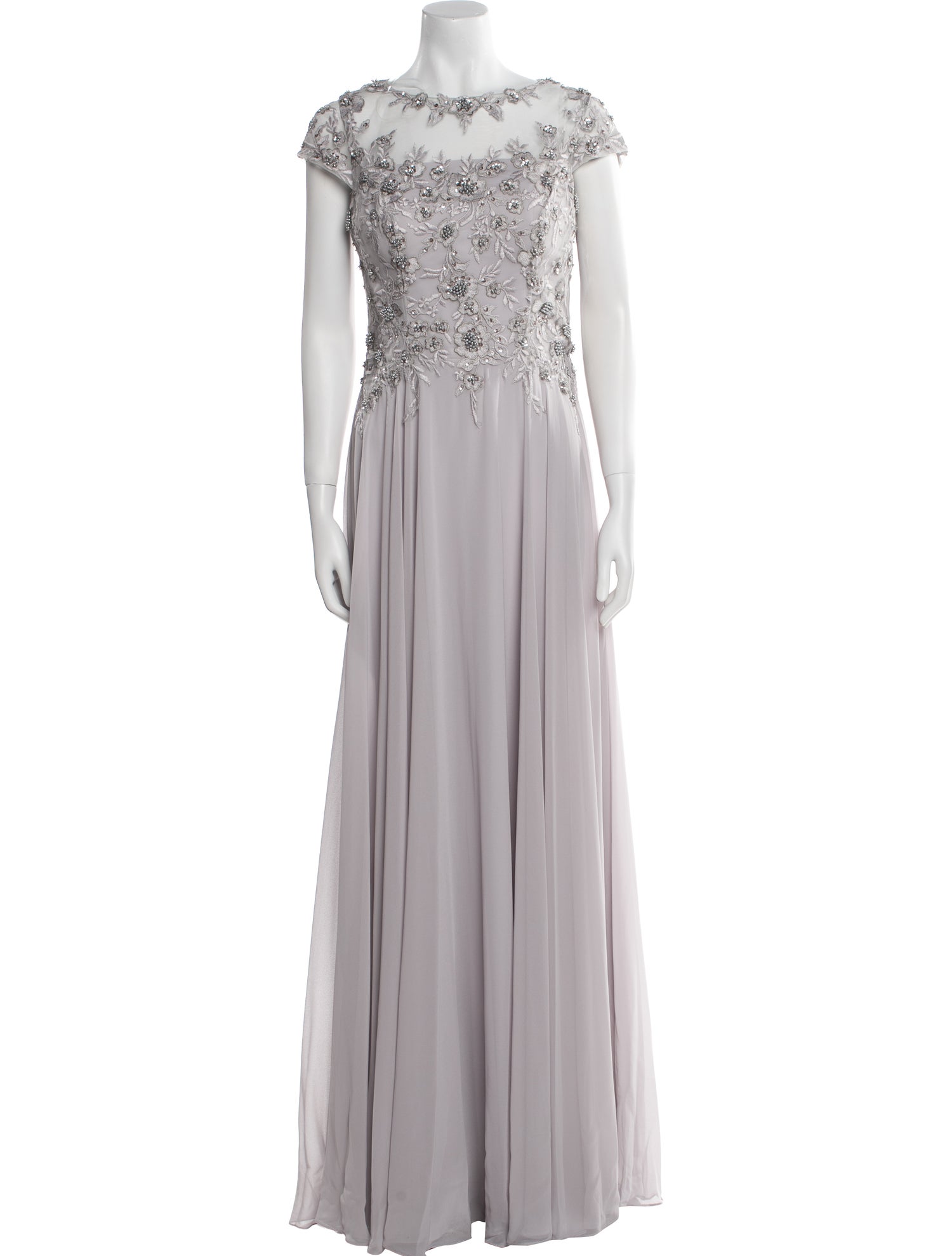 MGNY Scoop Neck Long Dress w/ Tags