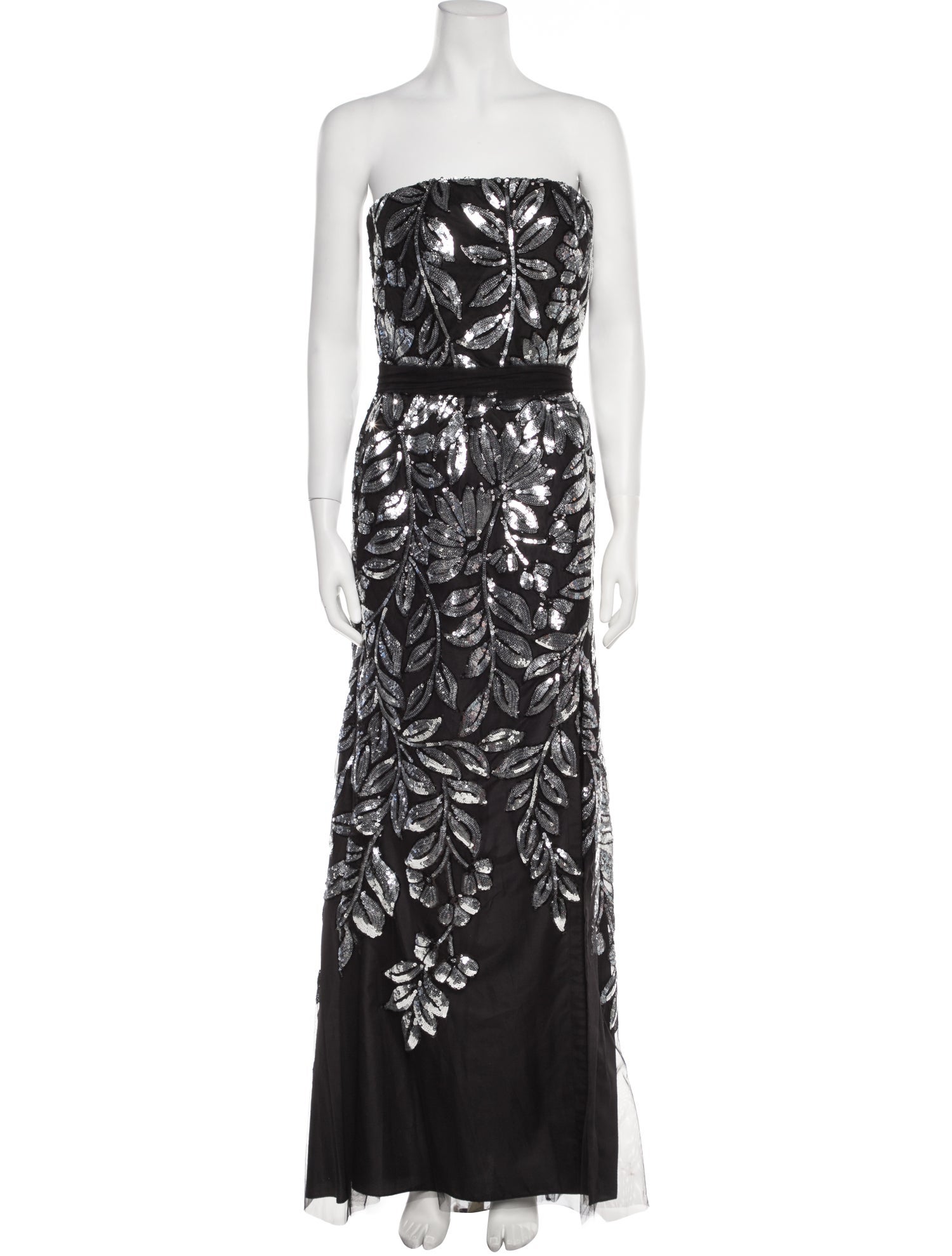 MGNY Lace Pattern Long Dress w/ Tags