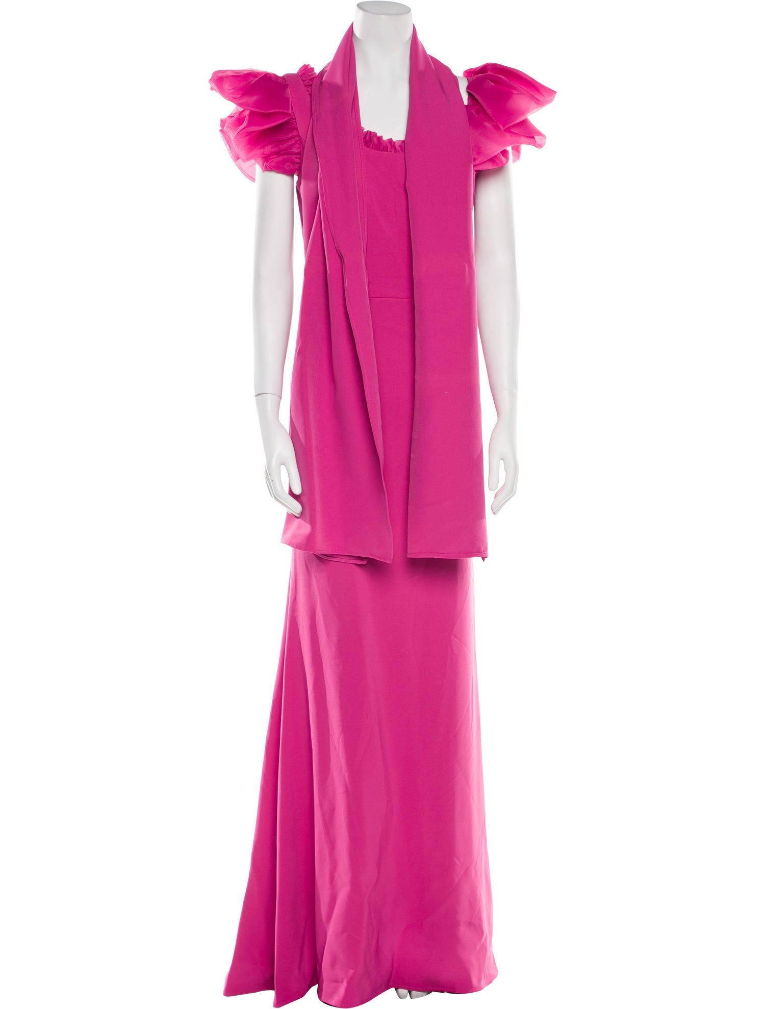 MGNY V-Neck Long Dress w/ Tags