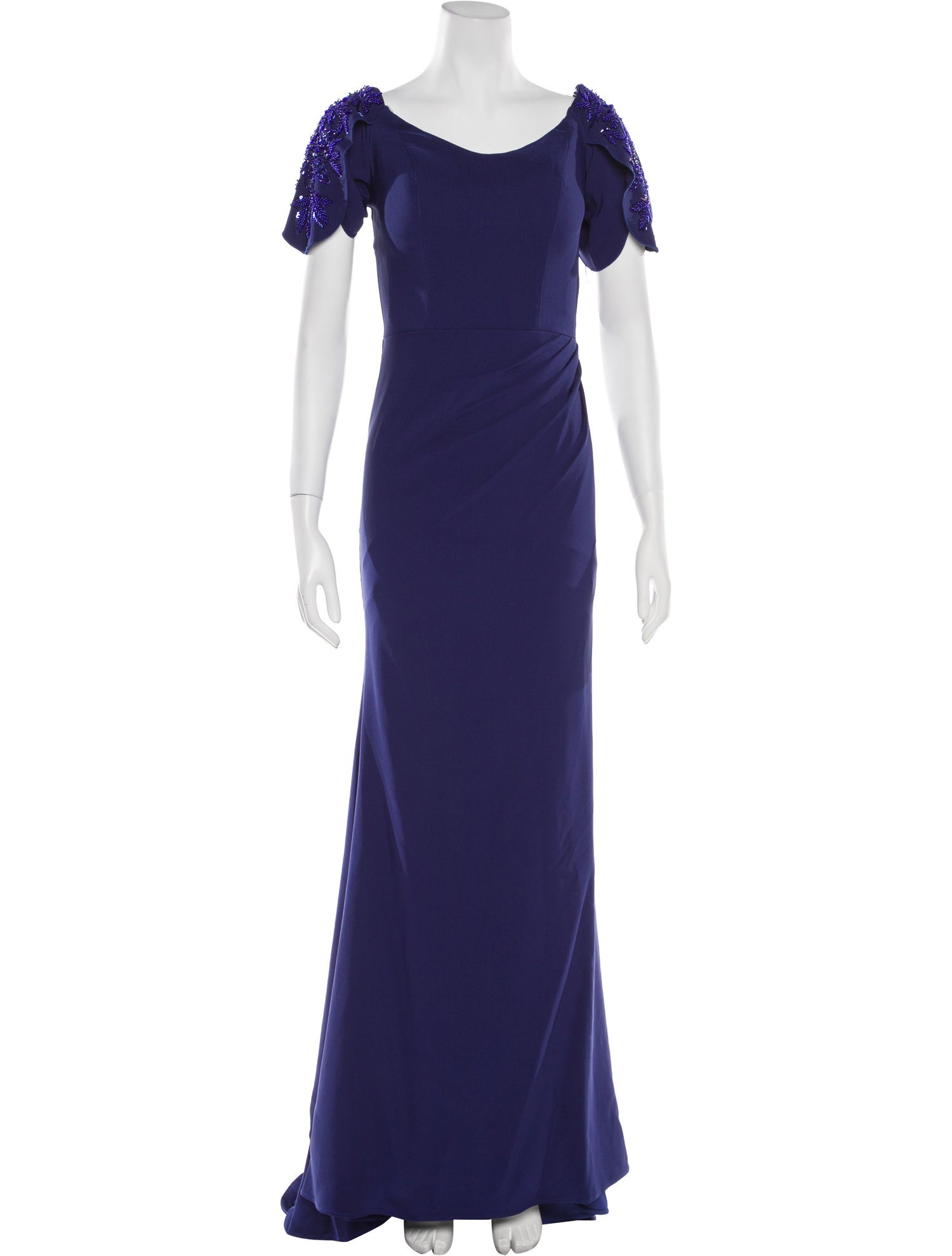 MGNY Scoop Neck Long Dress w/ Tags