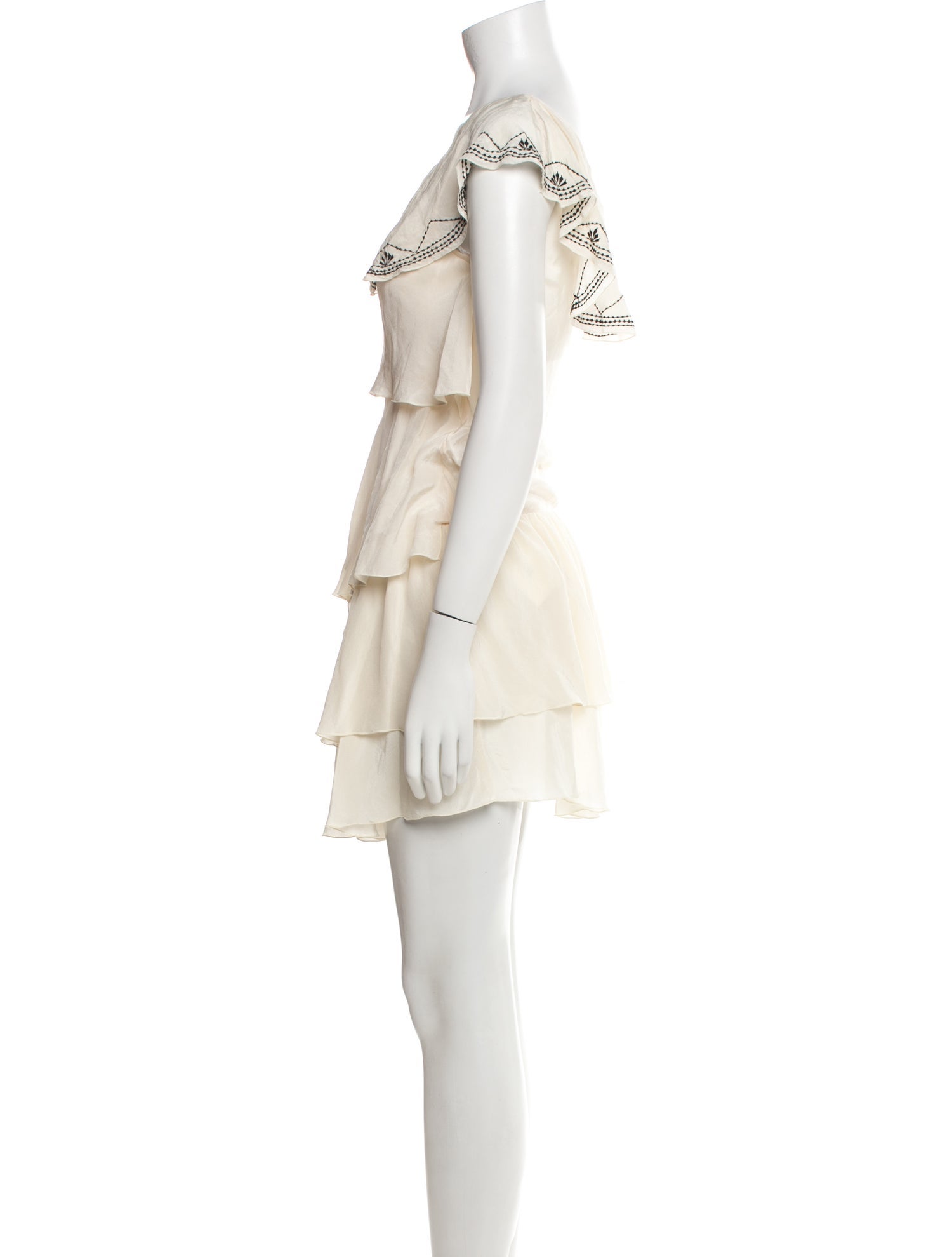 Magali Pascal Silk Mini Dress