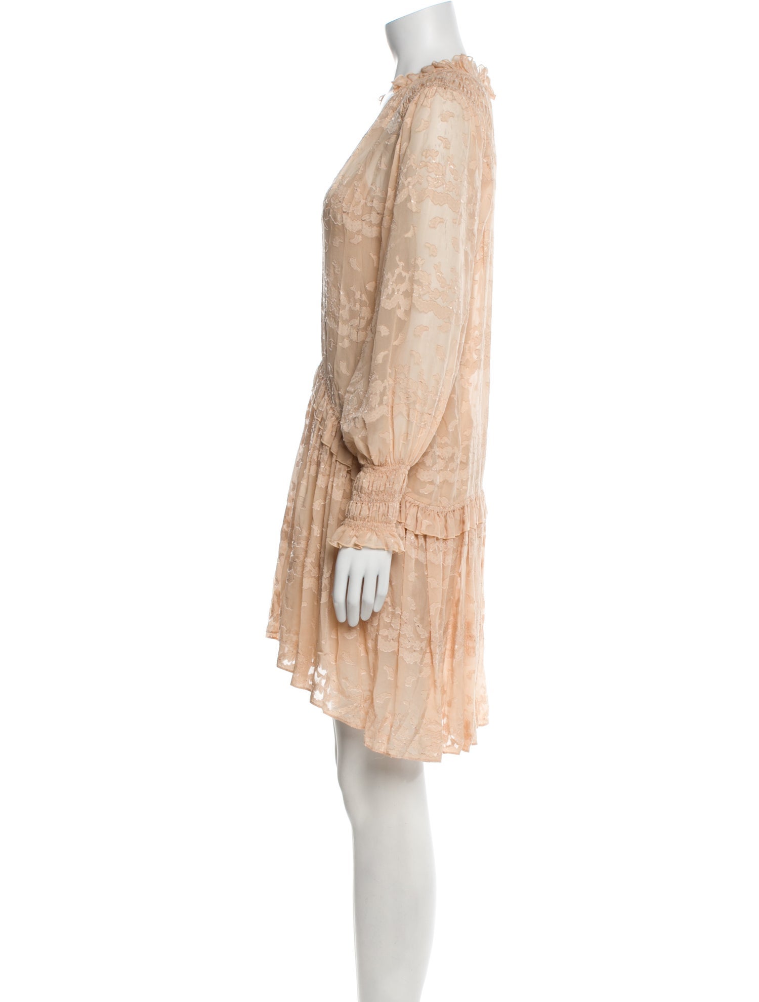 Magali Pascal Silk Knee-Length Dress