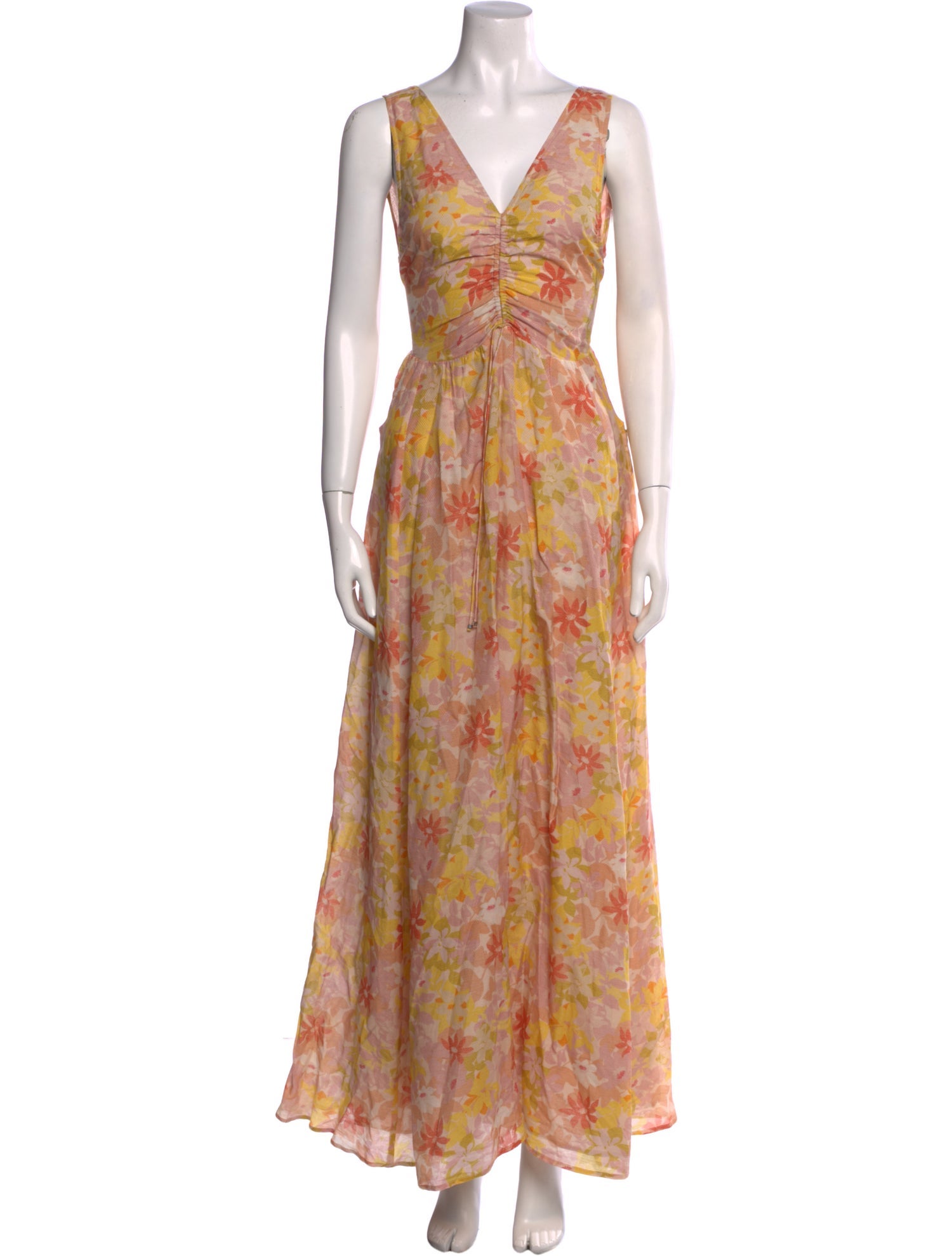 Magali Pascal Floral Print Long Dress