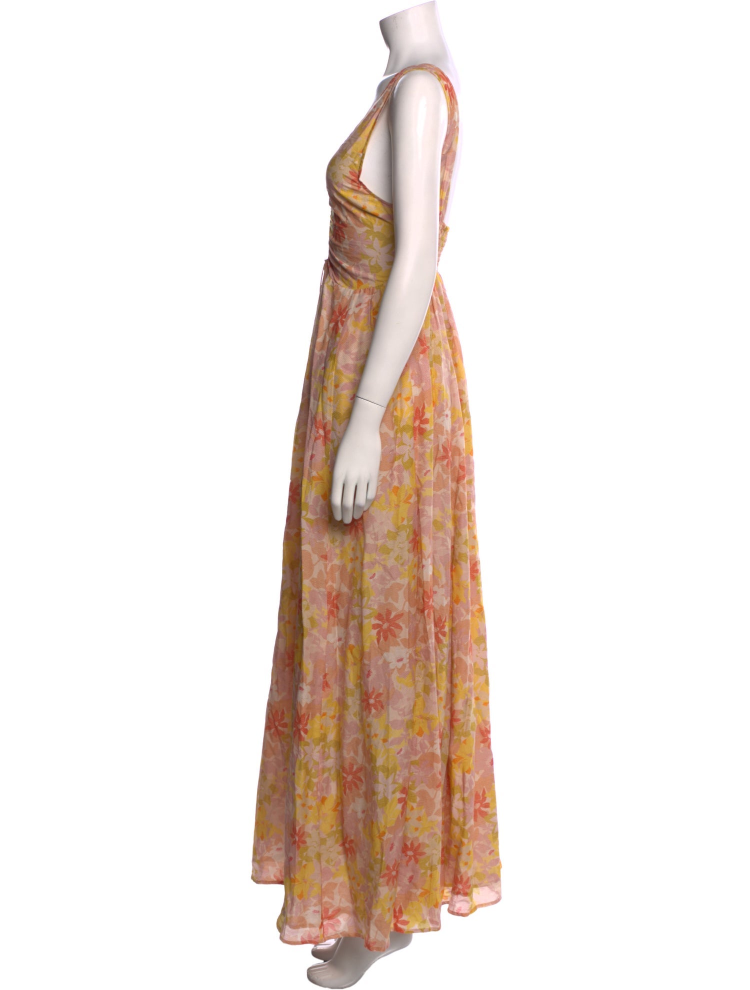 Magali Pascal Floral Print Long Dress