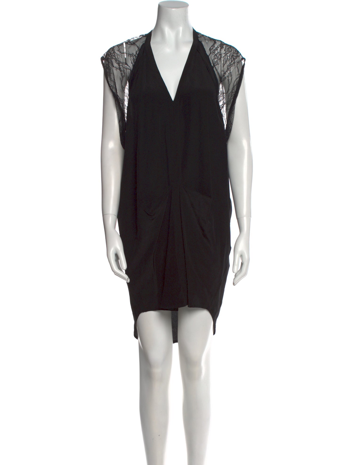 Magali Pascal Silk Knee-Length Dress