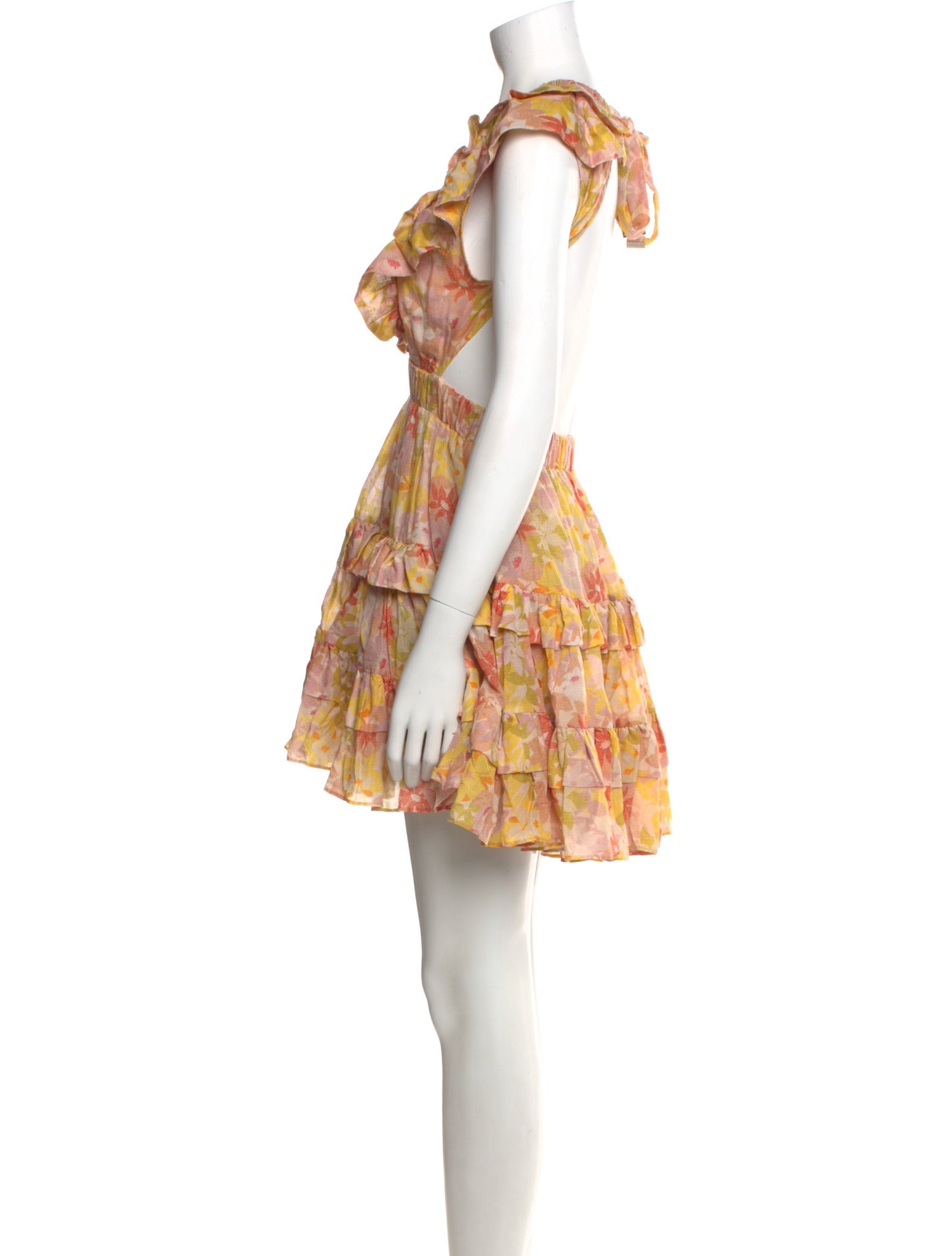 Magali Pascal Floral Print Mini Dress