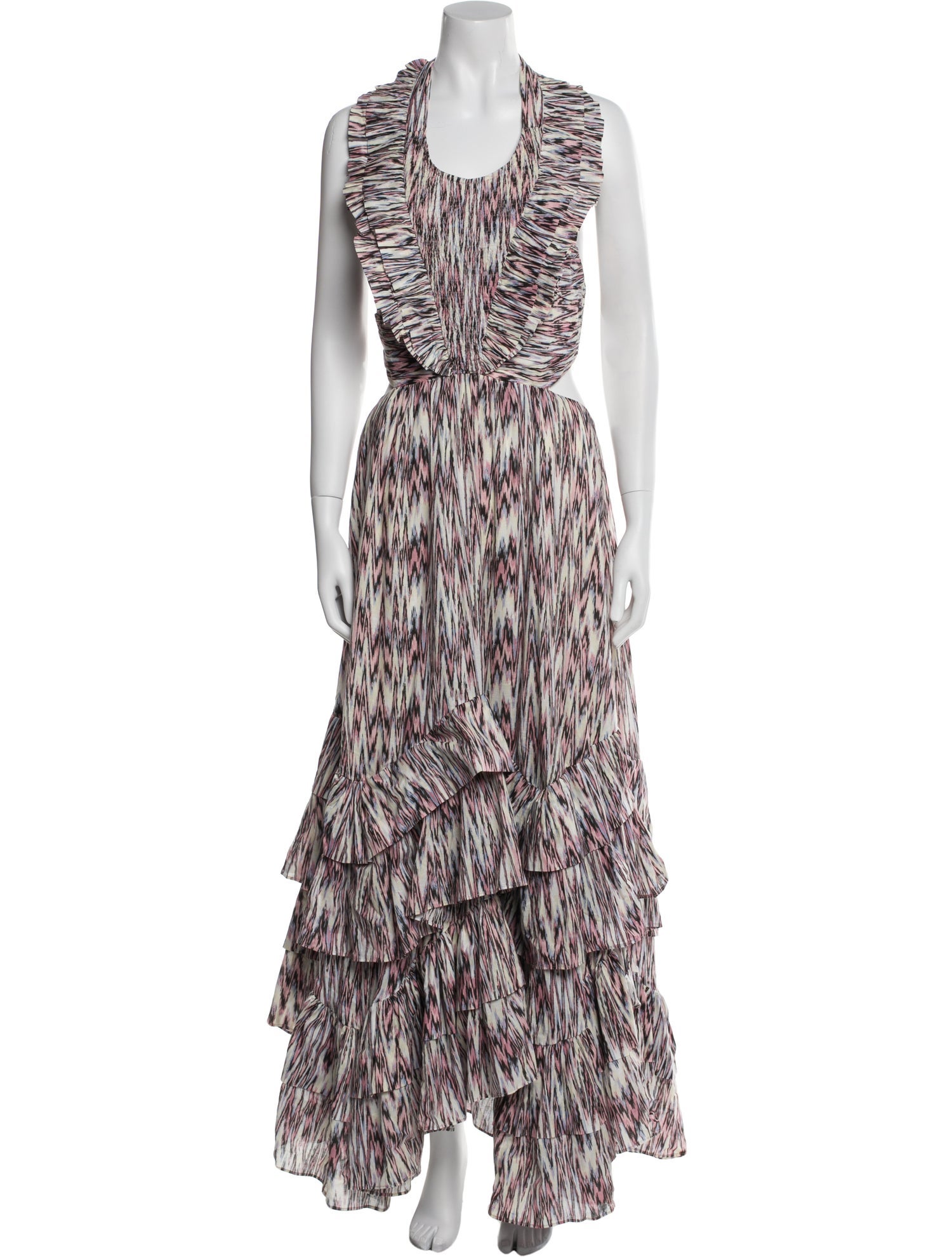 Magali Pascal Printed Long Dress