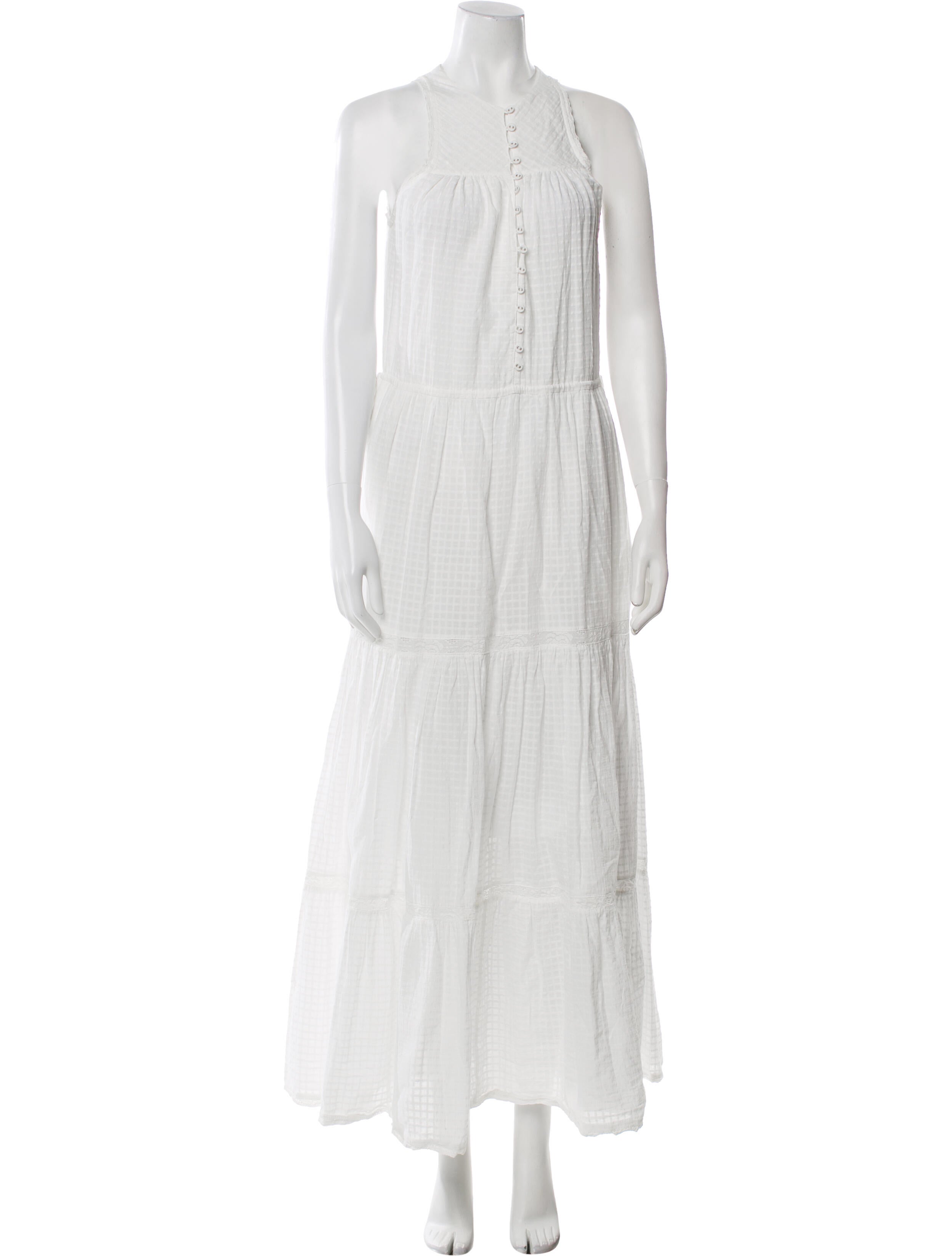 Magali Pascal Halterneck Long Dress