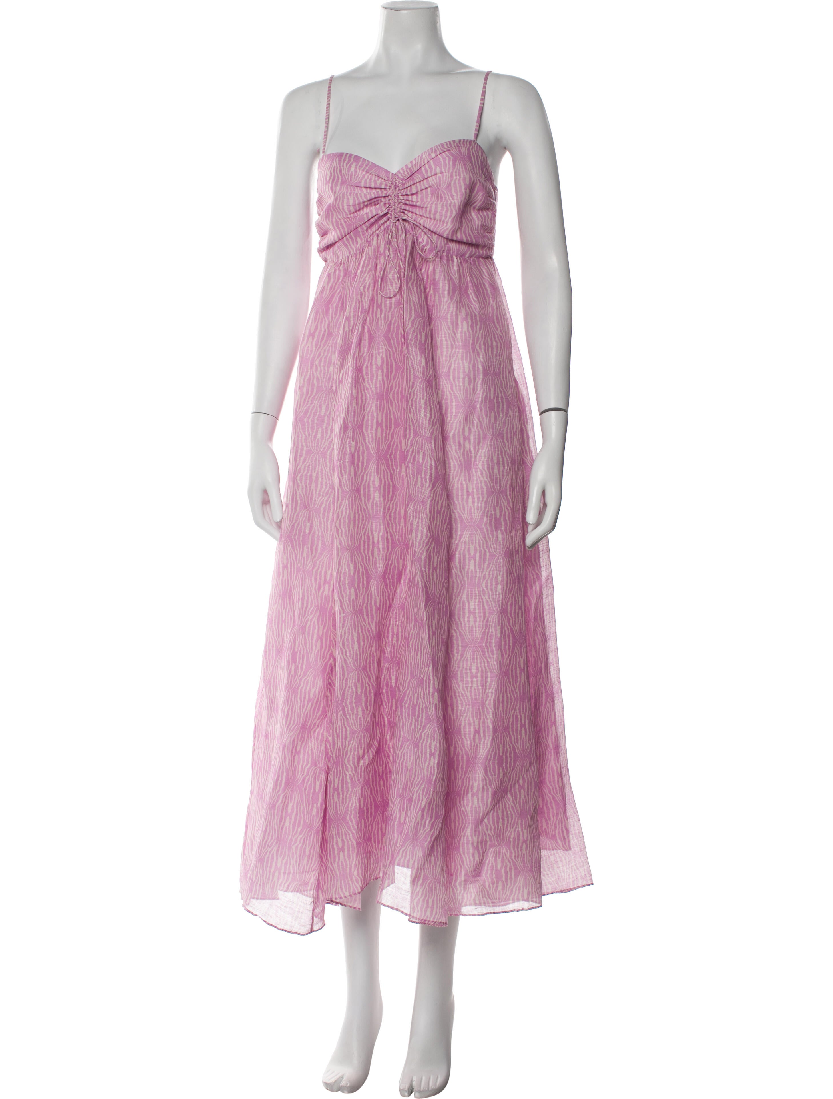 Magali Pascal Linen Midi Length Dress