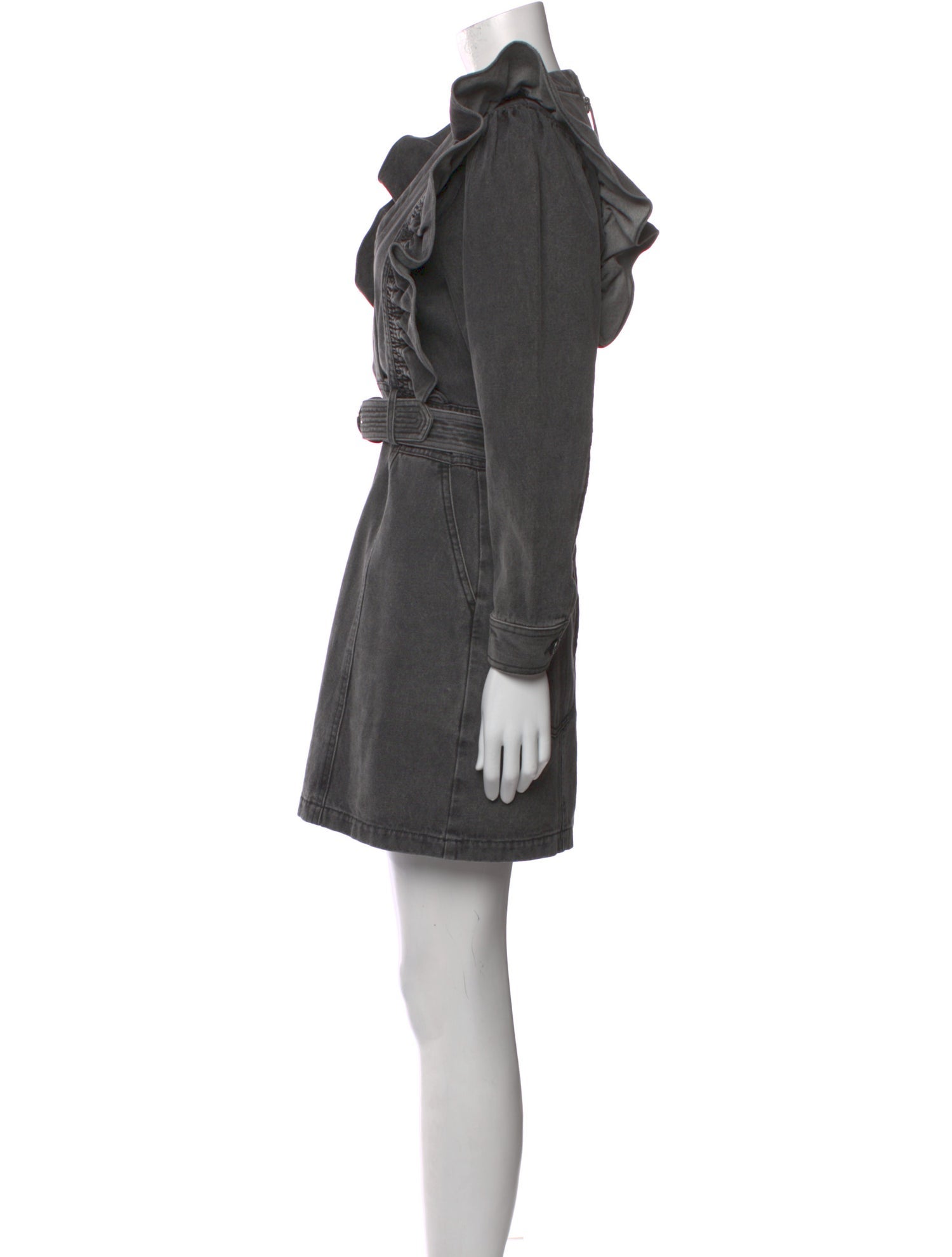 Magali Pascal V-Neck Mini Dress