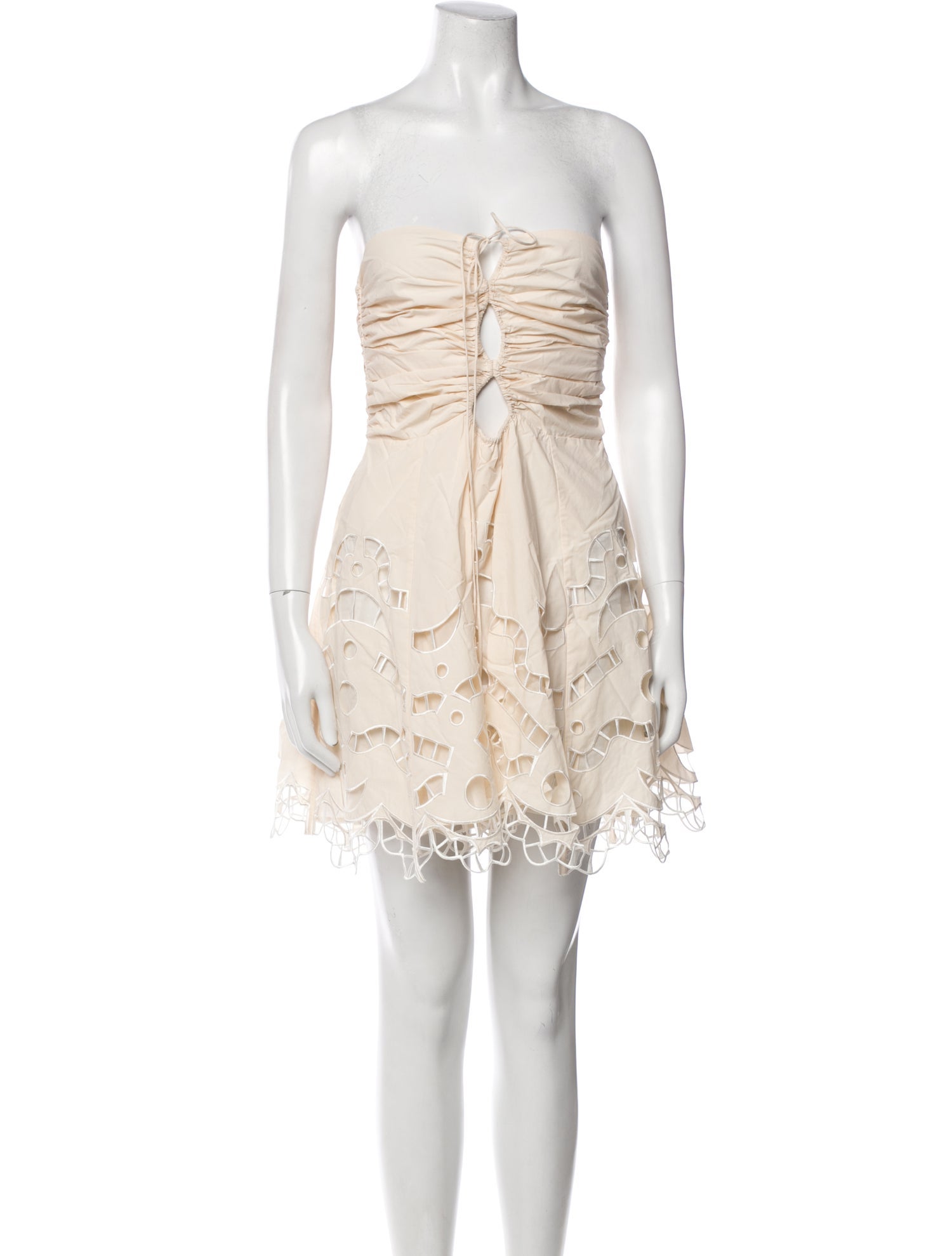 Magali Pascal Strapless Mini Dress w/ Tags