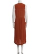 Magali Pascal V-Neck Midi Length Dress