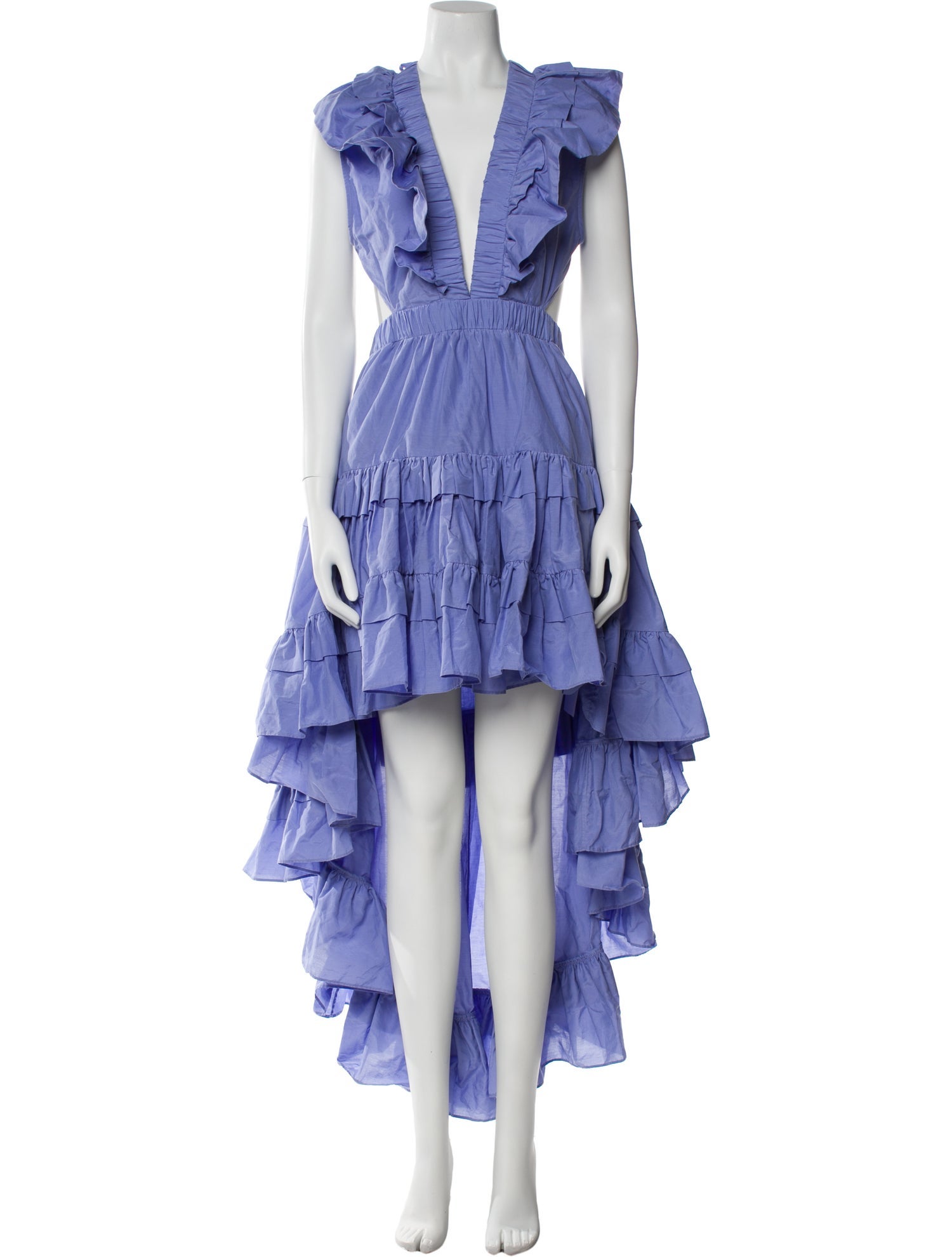 Magali Pascal V-Neck Long Dress