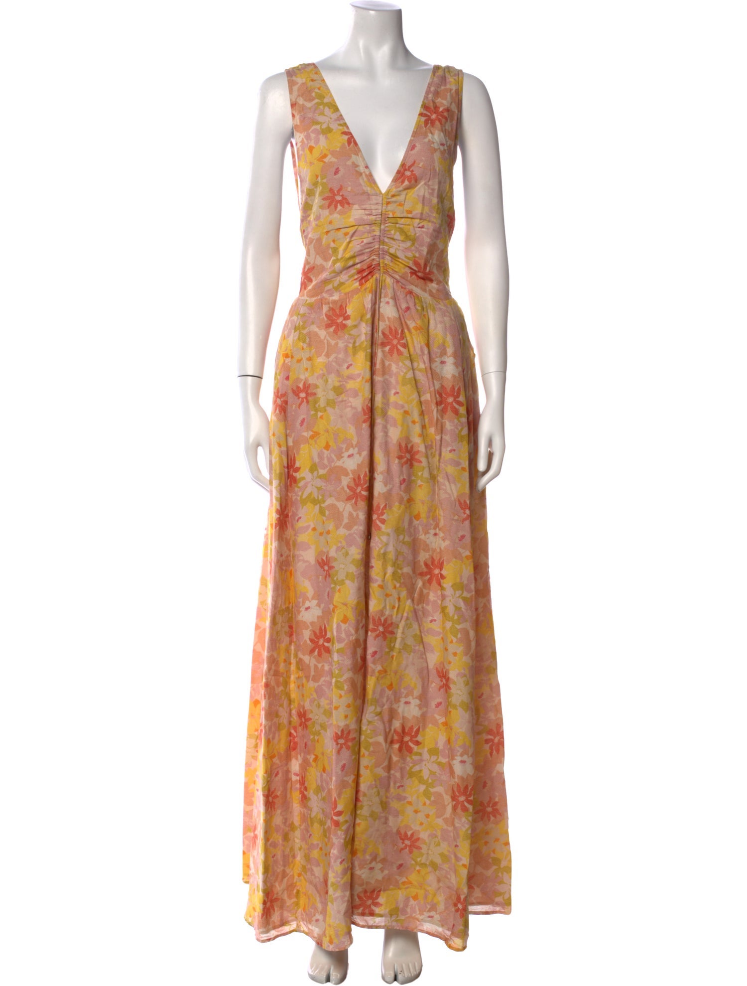 Magali Pascal Floral Print Long Dress